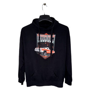 Death Row Records Men's Hoodie Size L Pullover Lowrider